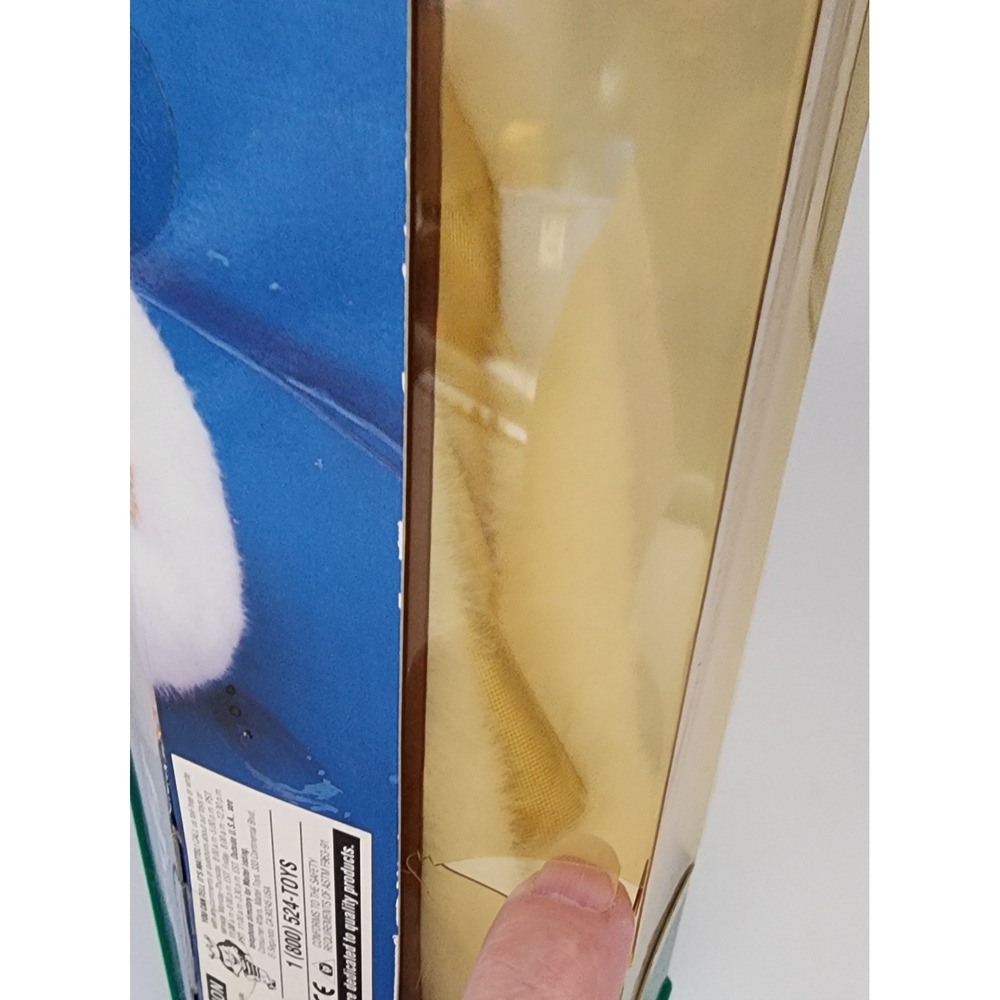 Mattel Happy Holidays Barbie 1994 Doll Gold White Special Edition New 12155 - Picture 13 of 14